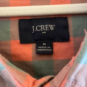 J Crew medium work shirt.  Slim fit